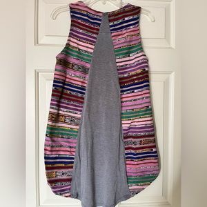Beautiful Guatemala oversized blouse with traditional fabric